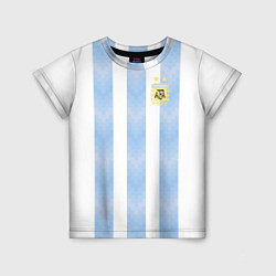 Футболка детская Сборная Аргентины, цвет: 3D-принт