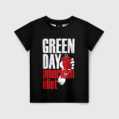 Детская футболка Green Day: American Idiot / 3D-принт – фото 1