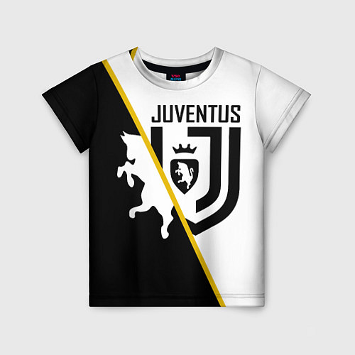 Детская футболка FC Juventus: Football Point / 3D-принт – фото 1