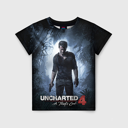 Детская футболка Uncharted 4: A Thief's End / 3D-принт – фото 1