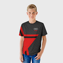 Футболка детская Audi: Carbon Star, цвет: 3D-принт — фото 2