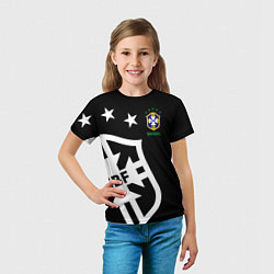 Футболка детская Brazil Team: Exclusive, цвет: 3D-принт — фото 2