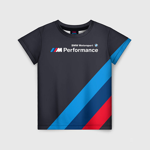 Детская футболка BMW M Performance / 3D-принт – фото 1