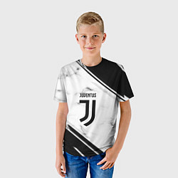Футболка детская Juventus, цвет: 3D-принт — фото 2