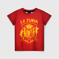 Футболка детская La Furia, цвет: 3D-принт