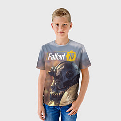 Футболка детская Fallout 76, цвет: 3D-принт — фото 2