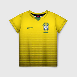 Детская футболка Brazil Team: WC 2018