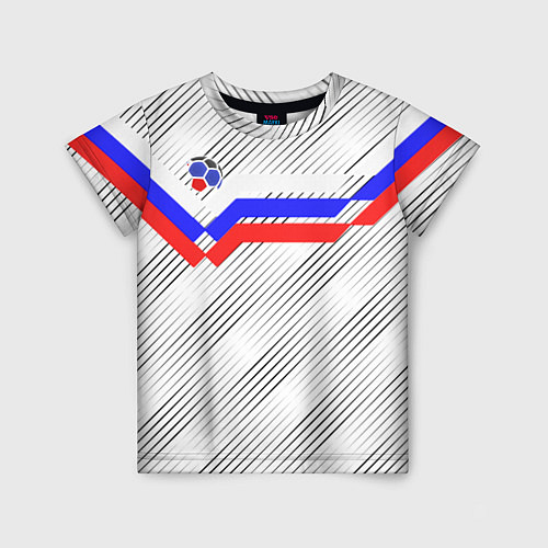 Детская футболка Российский футбол / 3D-принт – фото 1