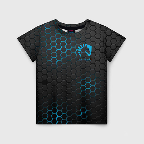 Детская футболка Team Liquid: Carbon Style / 3D-принт – фото 1