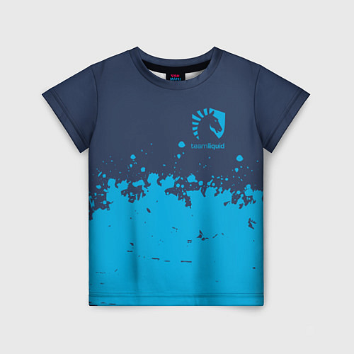 Детская футболка Team Liquid: Color Style / 3D-принт – фото 1
