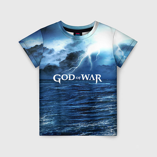 Детская футболка God of War: Sea ​​rage / 3D-принт – фото 1
