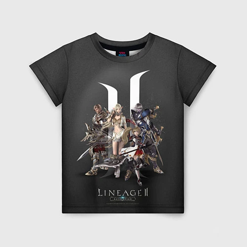 Детская футболка LineAge 2: Revolution / 3D-принт – фото 1