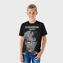 Футболка детская XXXTentacion: 1998-2018, цвет: 3D-принт — фото 2
