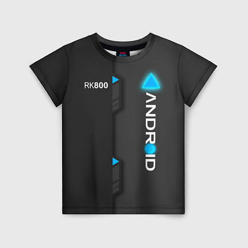 Детская футболка RK800 Android / 3D-принт – фото 1