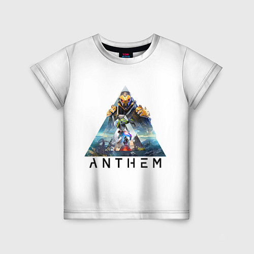 Детская футболка ANTHEM Planet / 3D-принт – фото 1