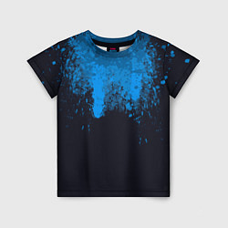 Детская футболка Android Blood: Blue