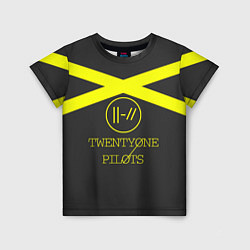 Футболка детская Twenty One Pilots: Yellow Lines, цвет: 3D-принт