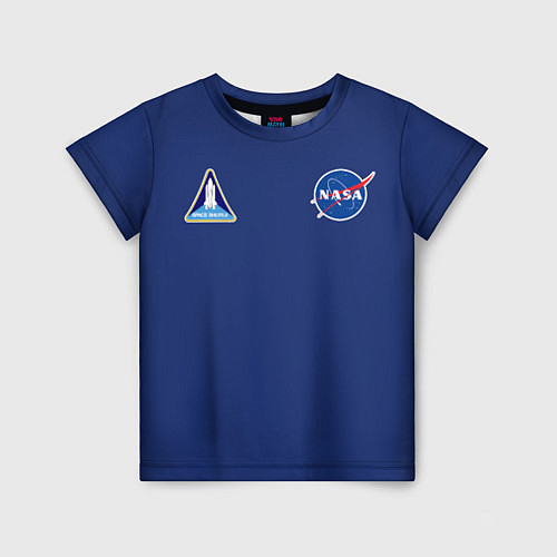 Детская футболка NASA: Special Form / 3D-принт – фото 1