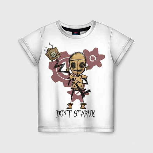 Детская футболка Don't Starve: WX-78 / 3D-принт – фото 1