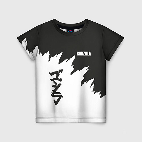 Детская футболка Godzilla: Light Style / 3D-принт – фото 1