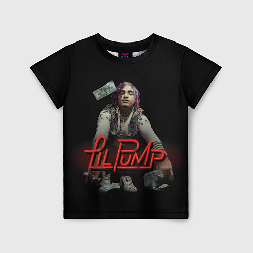 Детская футболка Lil Pump / 3D-принт – фото 1