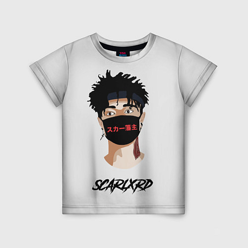 Детская футболка Scarlxrd Man / 3D-принт – фото 1