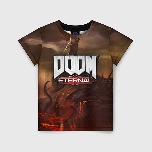 Детская футболка DOOM: Eternal / 3D-принт – фото 1