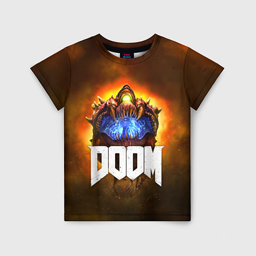 Детская футболка DOOM: Cacodemon / 3D-принт – фото 1