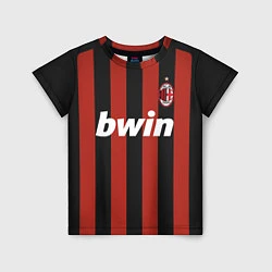 Футболка детская AC Milan: Ronaldo Retro, цвет: 3D-принт