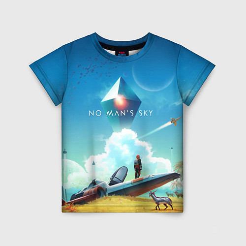 Детская футболка No Man’s Sky: Atlas Rises / 3D-принт – фото 1