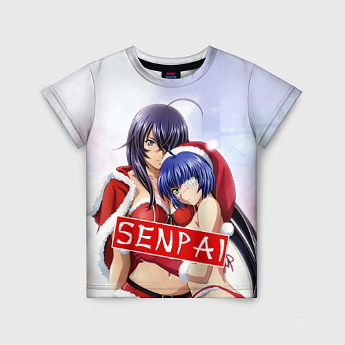 Детская футболка Senpai Love / 3D-принт – фото 1
