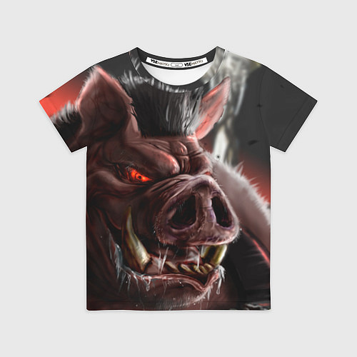 Детская футболка Duke Nukem Pig / 3D-принт – фото 1