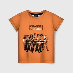 Футболка детская Orange is the New Black, цвет: 3D-принт