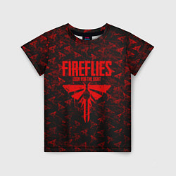 Футболка детская Fireflies: Red Logo, цвет: 3D-принт