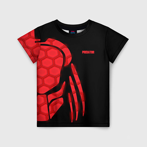 Детская футболка Predator: Red Light / 3D-принт – фото 1