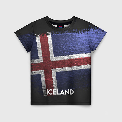 Детская футболка Iceland Style / 3D-принт – фото 1