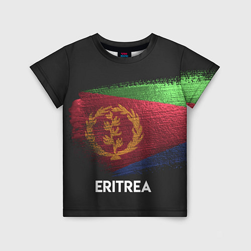 Детская футболка Eritrea Style / 3D-принт – фото 1