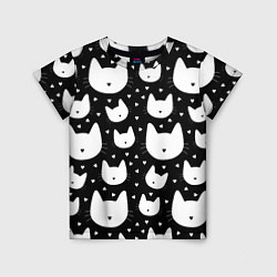 Детская футболка Love Cats Pattern