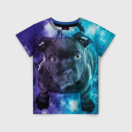 Детская футболка Милый пёс / 3D-принт – фото 1