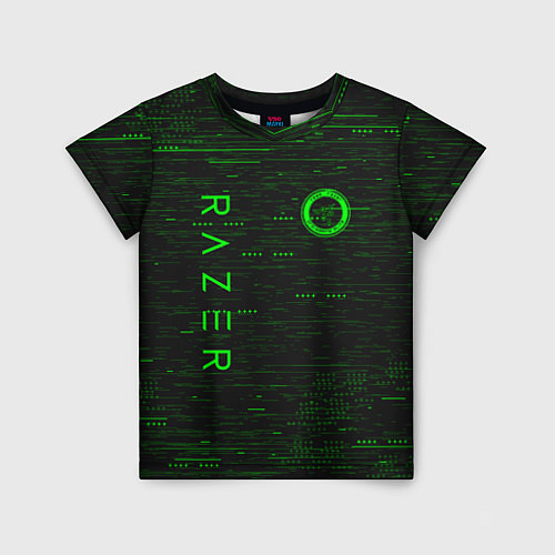 Детская футболка RAZER / 3D-принт – фото 1