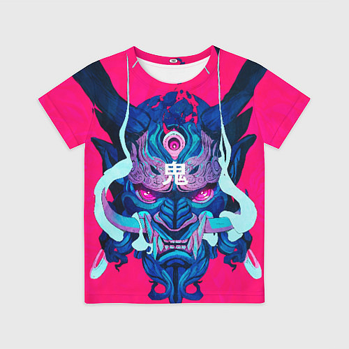 Детская футболка Мифический зверь / 3D-принт – фото 1