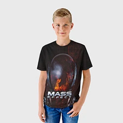 Футболка детская Mass Effect, цвет: 3D-принт — фото 2