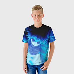 Футболка детская Моя геройская академия Даби, цвет: 3D-принт — фото 2