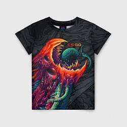 Футболка детская CS:GO Hyper Beast Original, цвет: 3D-принт