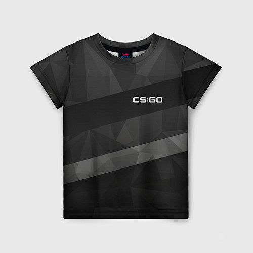 Детская футболка CS:GO Graphite / 3D-принт – фото 1