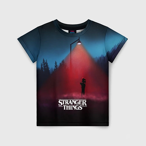Детская футболка Stranger Things: Red Lantern / 3D-принт – фото 1