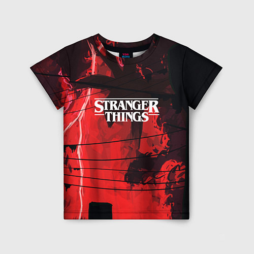 Детская футболка Stranger Things: Red Dream / 3D-принт – фото 1