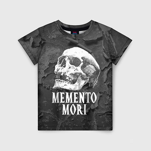 Детская футболка Memento Mori / 3D-принт – фото 1