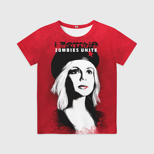 Детская футболка Zombies Unite - Оливия Мур / 3D-принт – фото 1