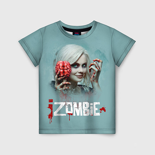 Детская футболка I Zombie / 3D-принт – фото 1